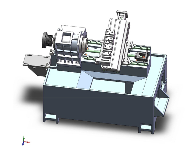 H36 Affordable and Capable Gang Tool CNC Lathe Turning, Gang Style Slant bed CNC lathe