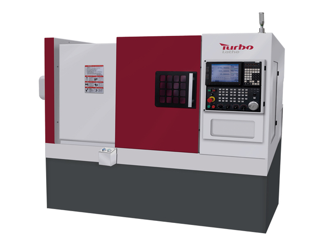 HTC350 Gang type CNC Precision Automatic Lathe, gang type cnc lathe collet machine tool