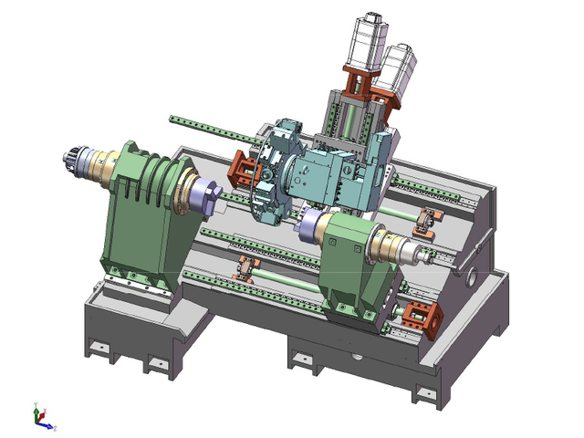 G500 Double Spindle CNC Lathe