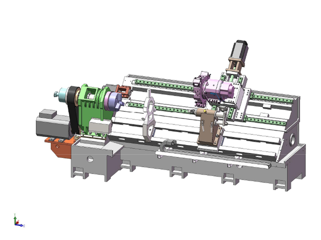 HTB5150 Slant bed CNC lathe